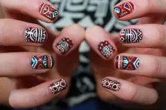 Manicura-con-estampado-etnico-7