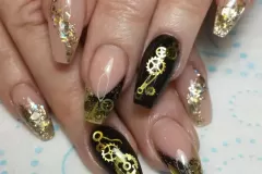 Steampunk Nails
