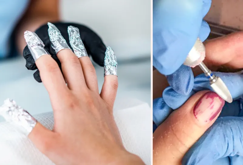 Cómo puedo eliminar el esmalte híbrido de las uñas 