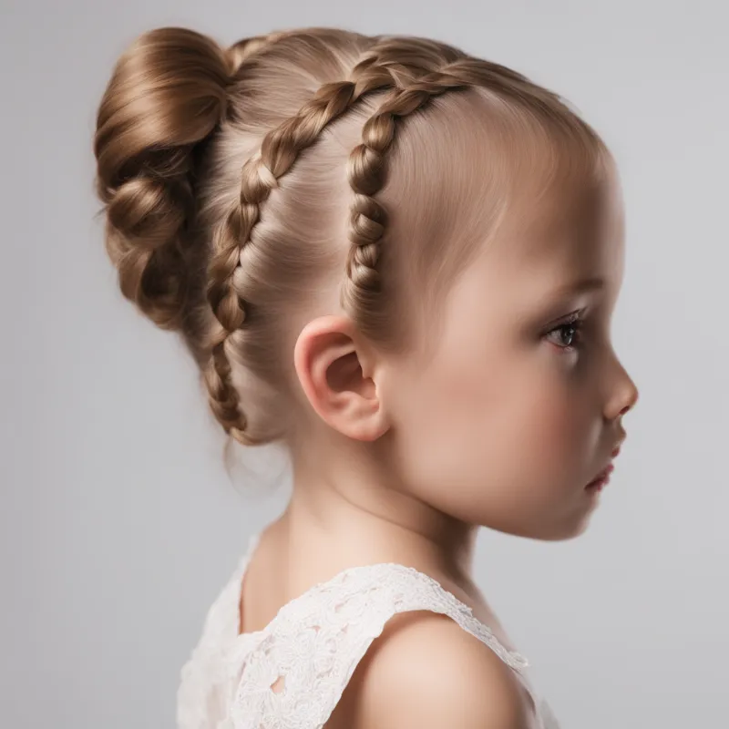 Peinados Adorables para Niñas con Pelo Corto