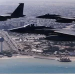 Fighters in the Gulf War F-15 and F-117 in Action